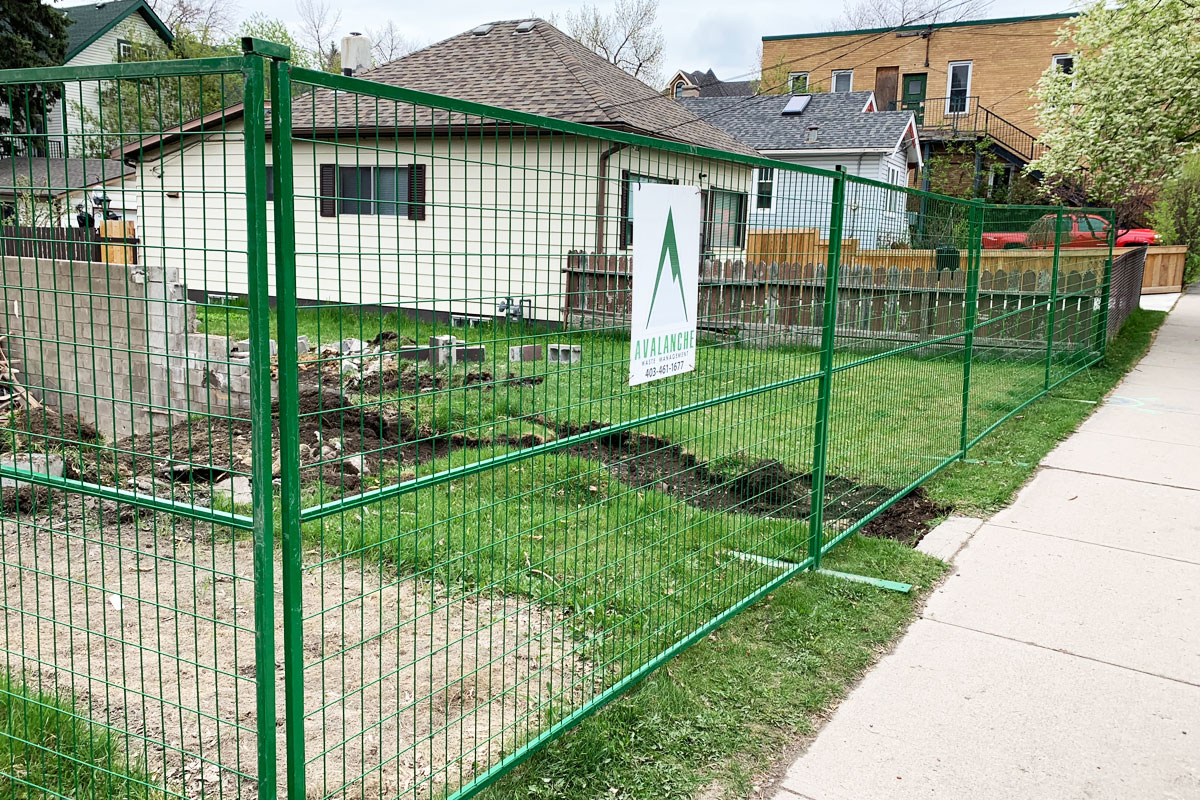 Calgary Temporary Fencing Solution